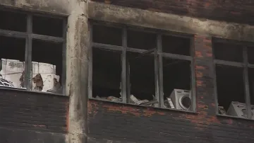 Ve vyhořelé budově byl sklad elektrospotřebičů