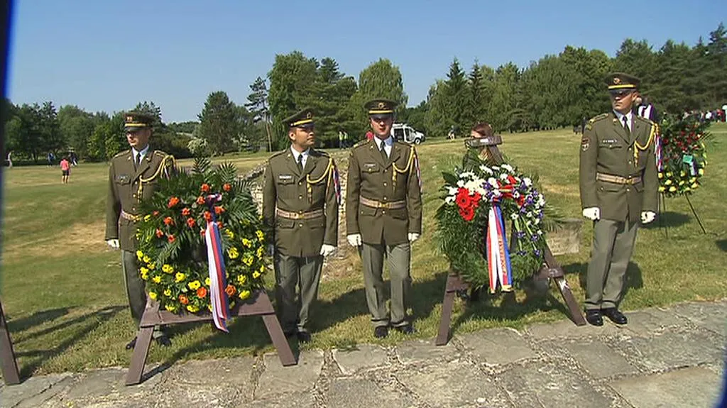 Pietní akt v Lidicích 2011