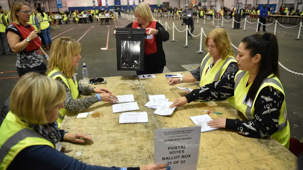 Skotové začínají sčítat