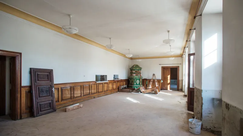 Rekonstrukce zámku Doksy