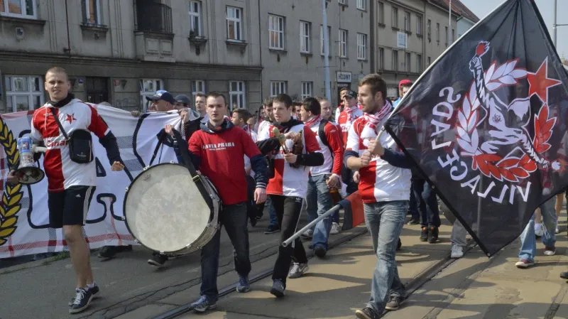 Fanoušci Slavie