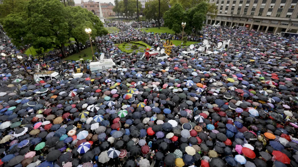 Statisíce Argentinců požadovaly nezávislou justici