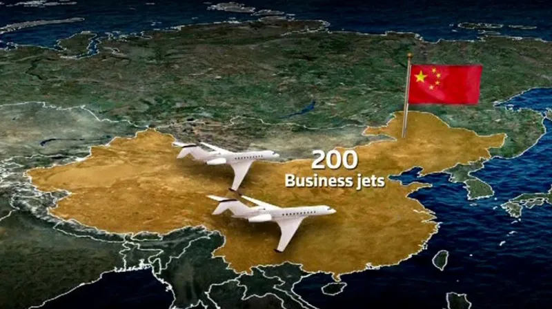 Soukromá letadla v Číně