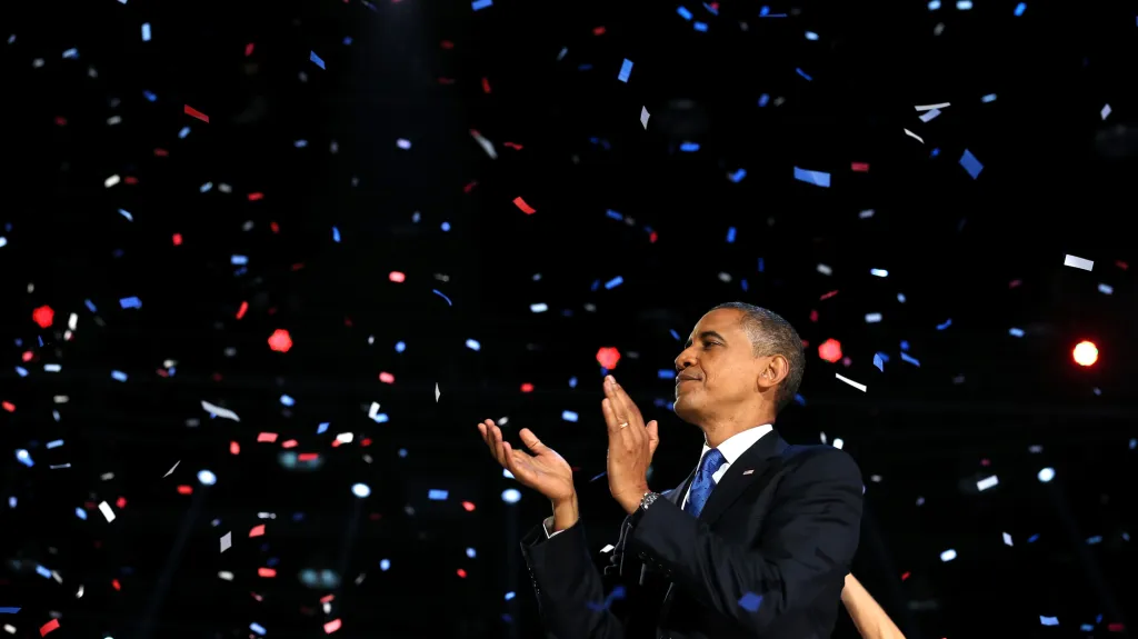 Barack Obama podruhé zvítězil v prezidentských volbách