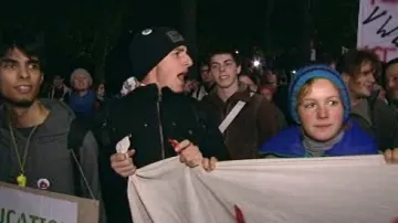 Protesty rakouských studentů