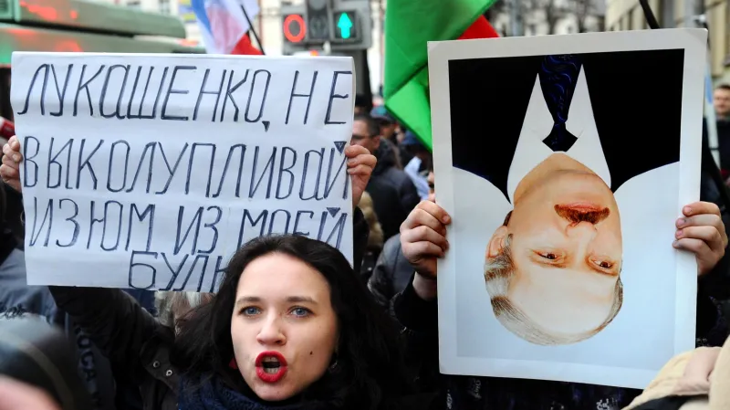 Demonstrace v Bělorusku