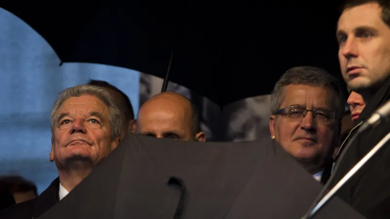 Německý prezident Joachim Gauck na Albertově