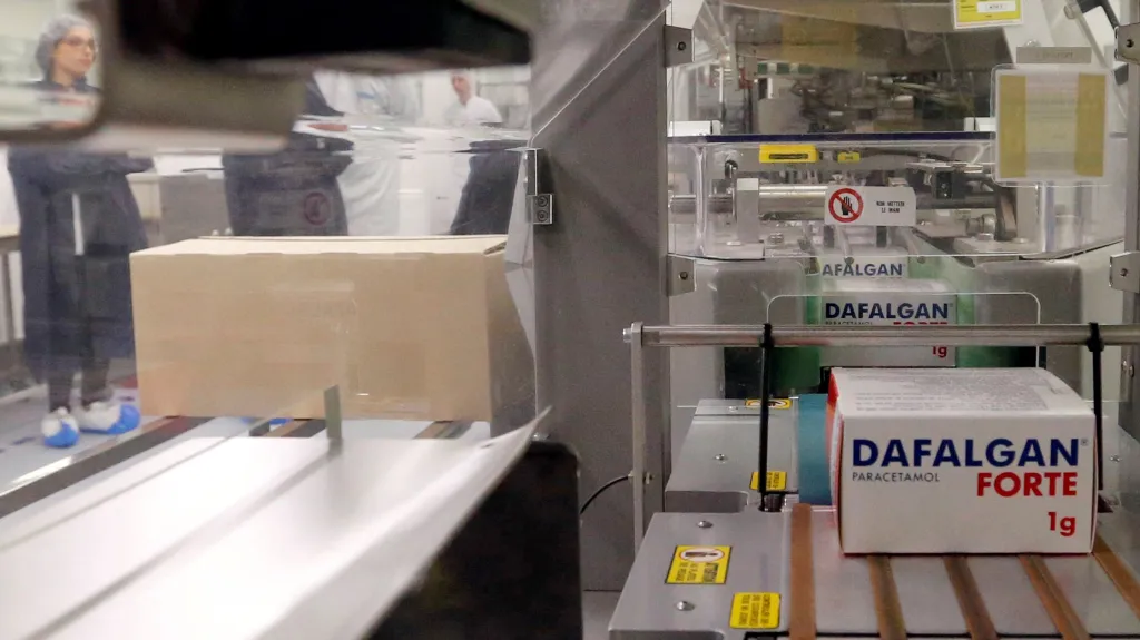 Výrobní linka společnosti Bristol-Myers Squibb
