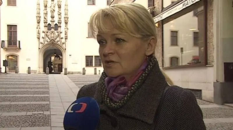 Marina Sedláčková z Asociace průvodců ČR o akci