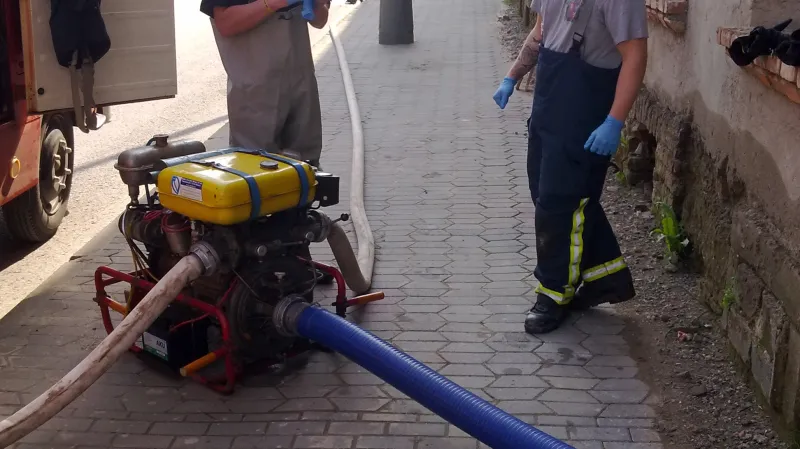 Zásah dobrovolných hasičů z Dobroměřic u Loun