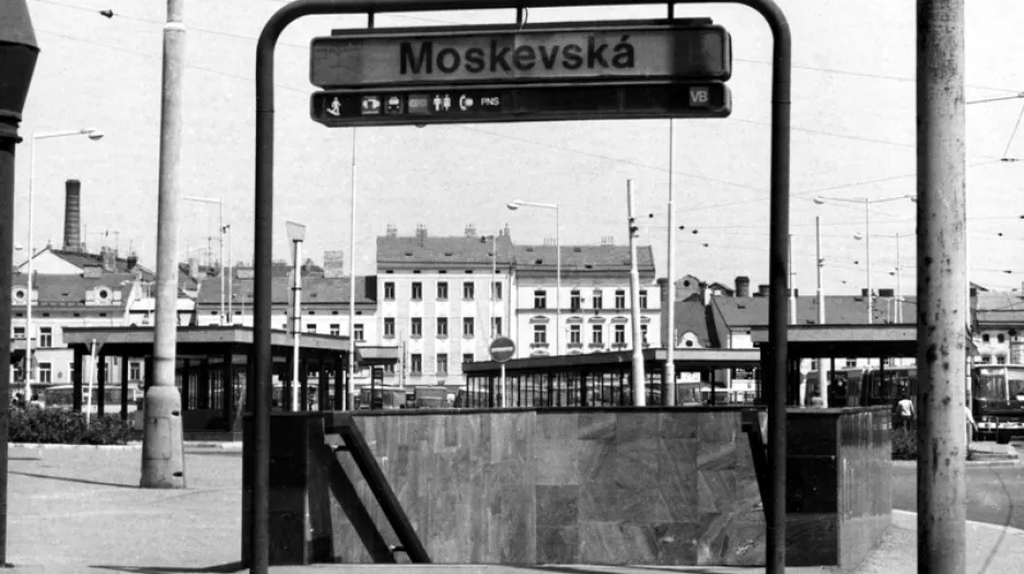 Moskevská a starý Smíchov