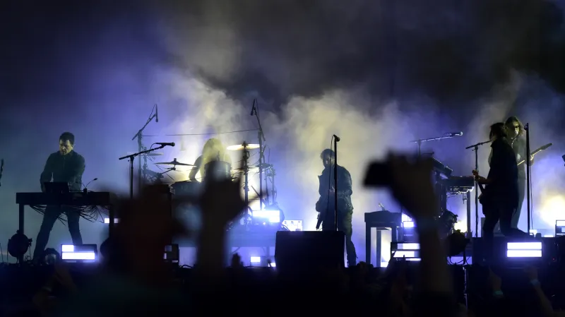Nine Inch Nails na festivalu Aerodrome