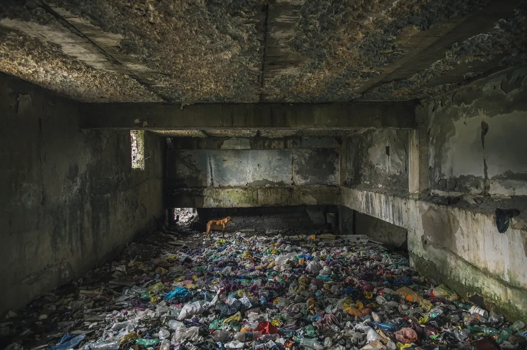 Bývalé sanatorium ze sovětské éry v gruzínském městě Tskaltubo