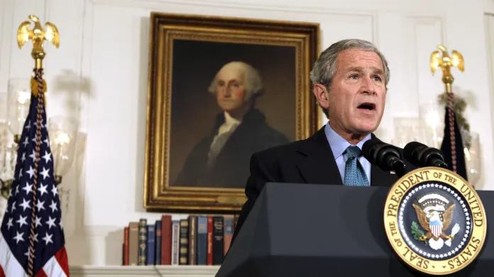 Americký prezident George Bush na snímku ze 30. září 2008