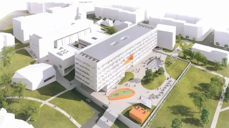 Vizualizace ústeckého kampusu