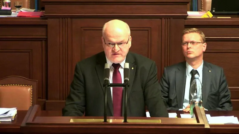 Daniel Herman ve sněmovně