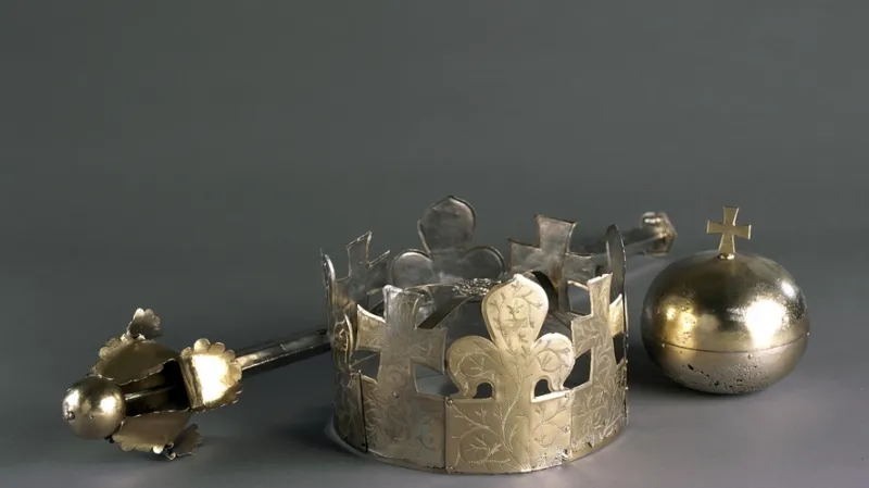 Pohřební insignie krále Rudolfa Habsburského