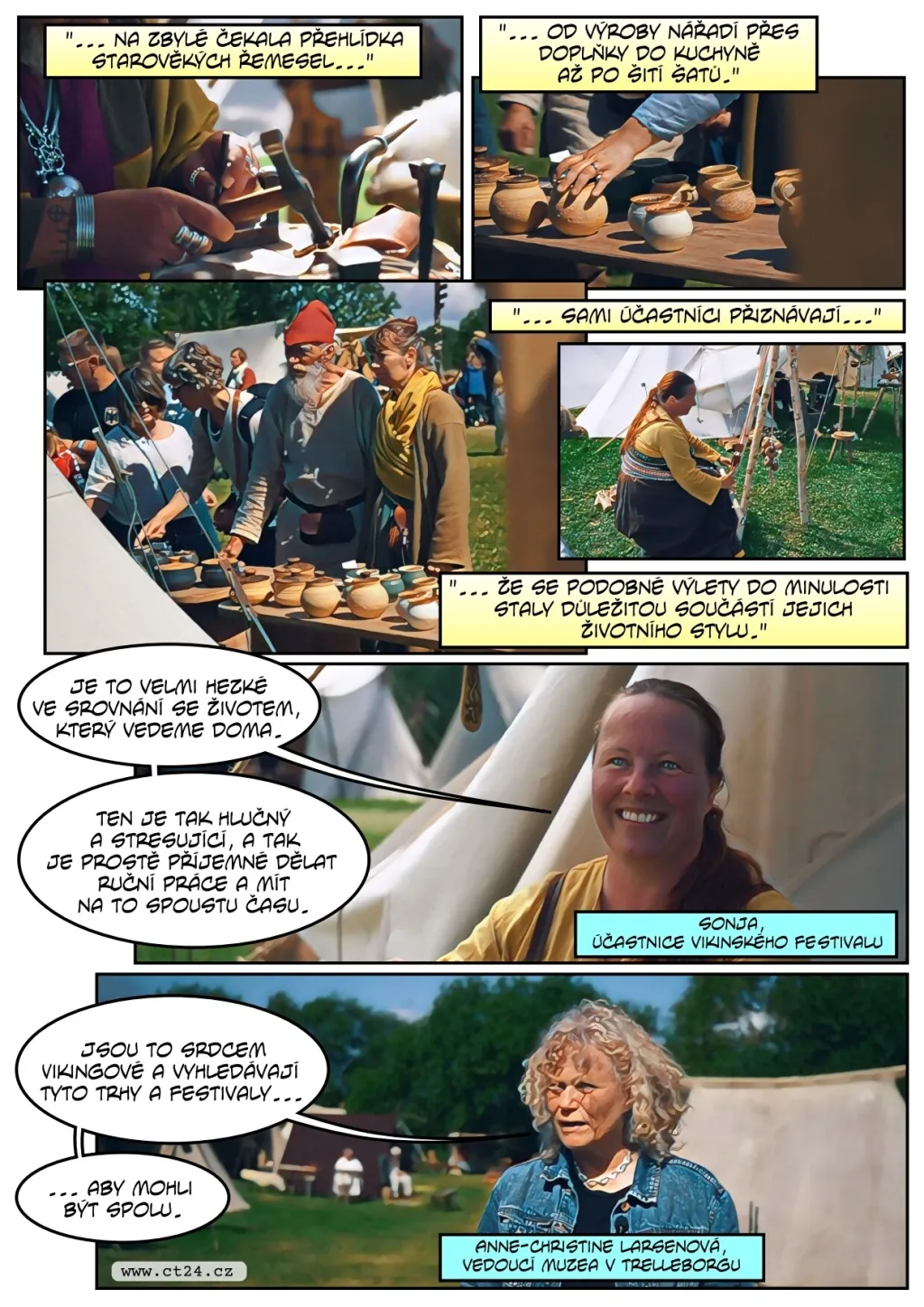 V dánské pevnosti se konala rekonstrukce vikinských bitev