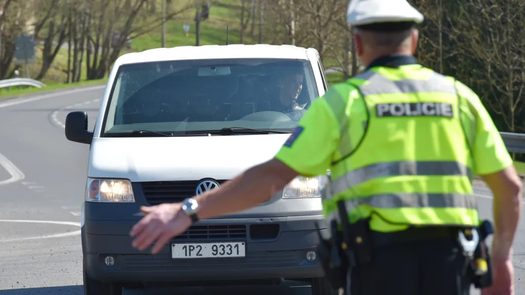 Ilustrační fotografie: Policejní kontrola
