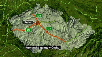 Nejčastější místa rumunských podvodníků