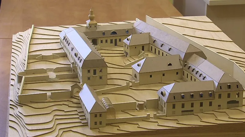 Model rekonstrukce usedlosti Cibulka