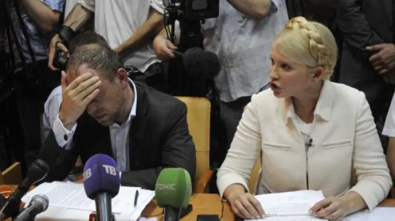Julija Tymošenková před soudem