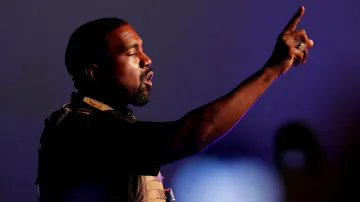 Rapper Kanye West