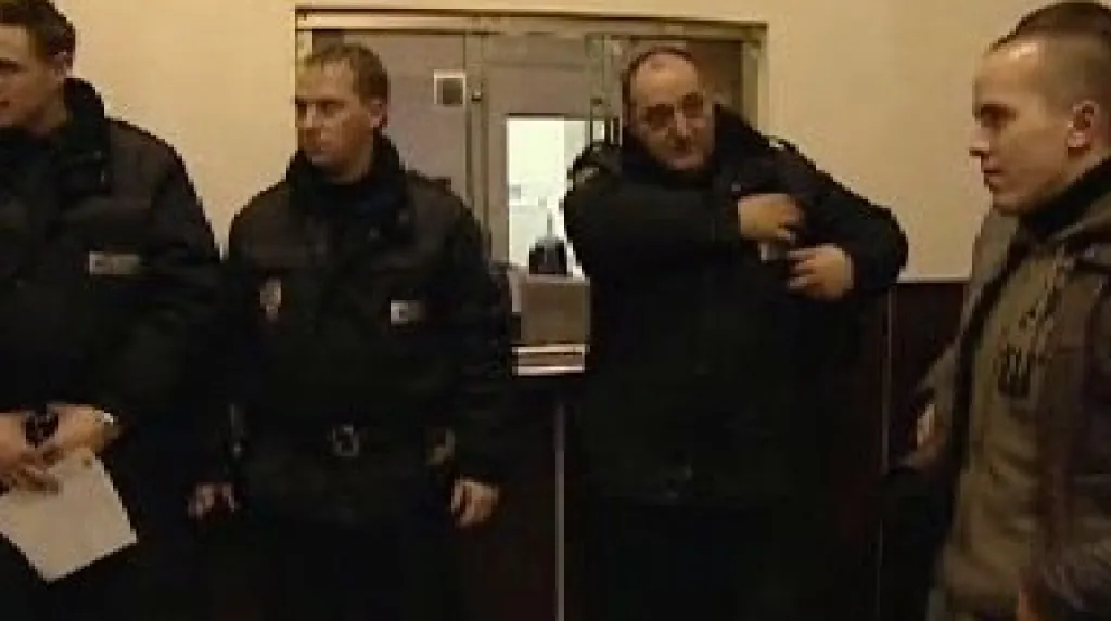 Zlínští policisté před kontrolní akcí
