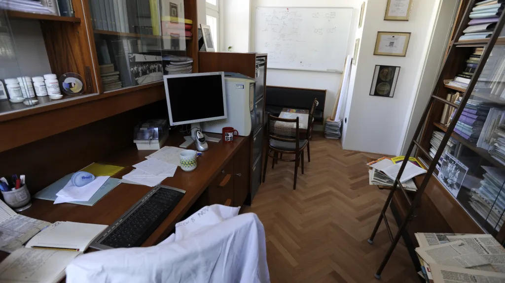 Pracovna profesora Holého