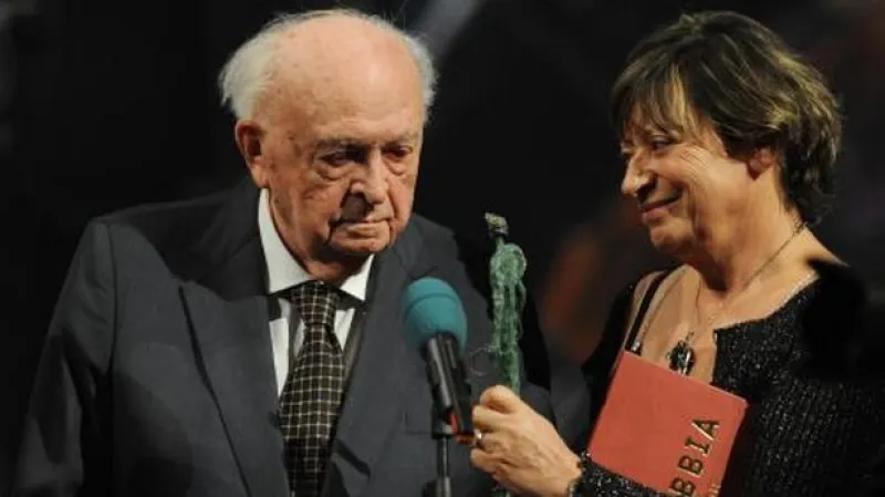 Ceny Trebbia: Otakar Vávra s manželkou Jitkou Němcovou