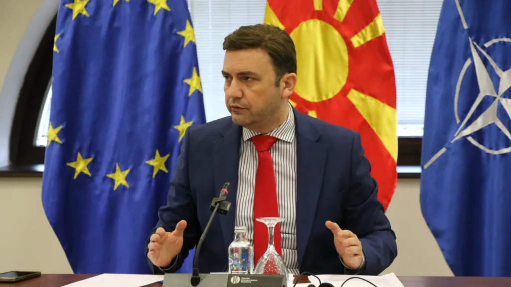 Ministr zahraničí Severní Makedonie Bujar Osmani