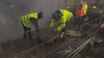 Havárie potrubí v Praze 10