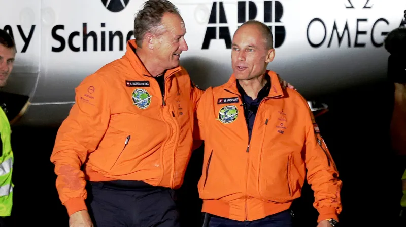 André Borschberg a Bertrand Piccard