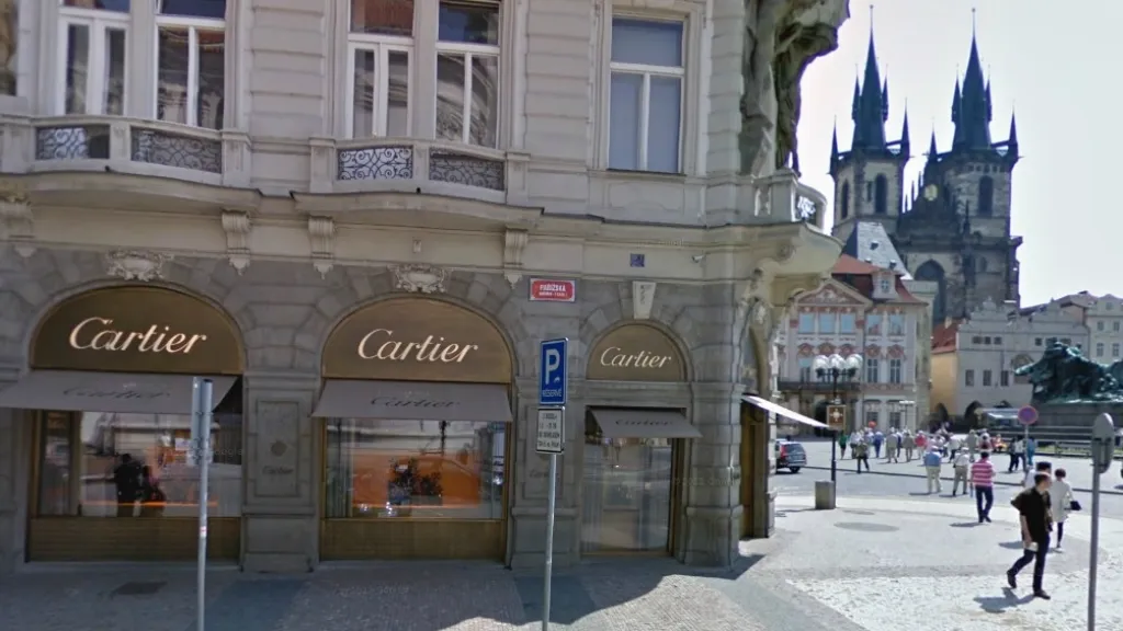 Cartier v Pařížské