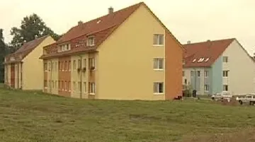 Nové bytové domy v Rudolticích