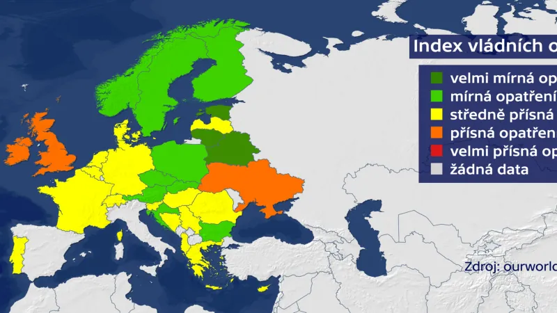 Index vládních opatření v boji proti koronaviru