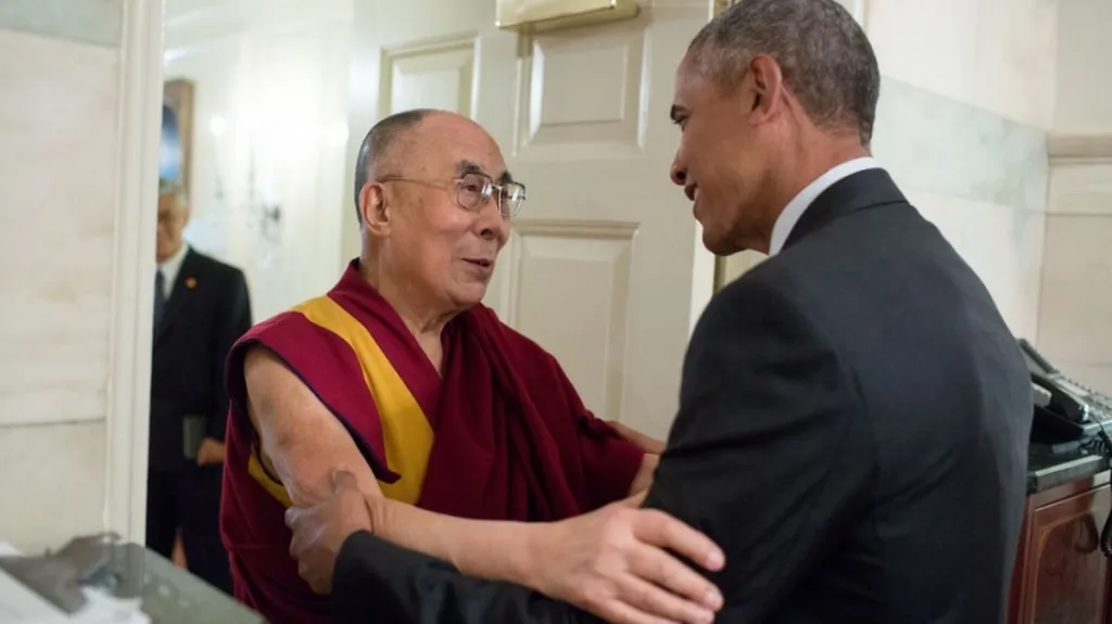 Dalajláma a Barack Obama