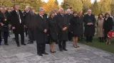 Německý prezident na návštěvě Lidic