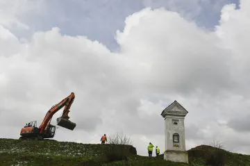 V Olbramovicích odstartovala stavba obchvatu, má ulevit obci od nadměrné dopravy