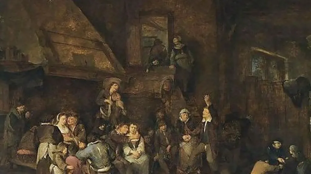 Cornelis Pietersz Bega - Tavern-Interior