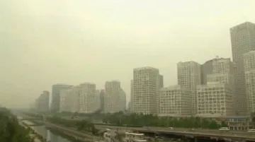 Čínská města sužuje smog