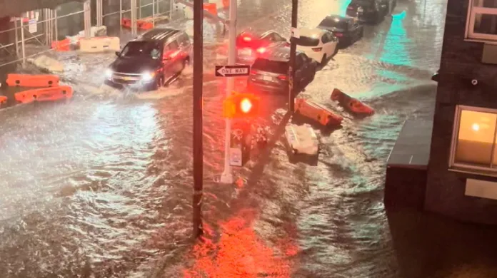 Bleskové záplavy v Brooklynu