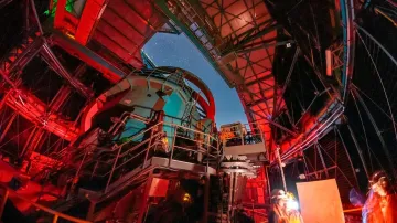 Observatoř Very Rubinové nafocená Petrem Horálkem