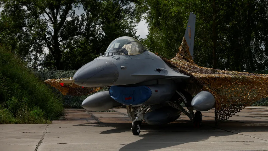 Ukrajinská stíhačka F-16