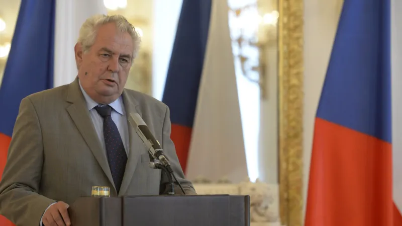 Prezident Miloš Zeman
