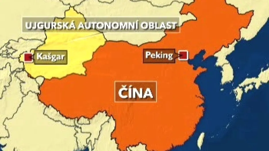 Mapa autonomní oblasti