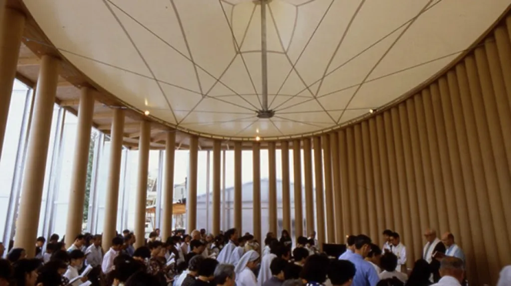 Papírový kostel, Japonsko, 1995