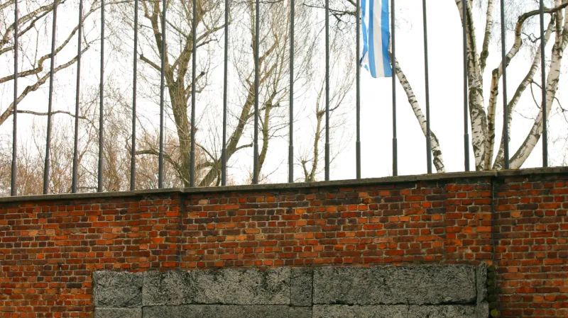 Zeď smrti v koncentračním táboře Auschwitz I.