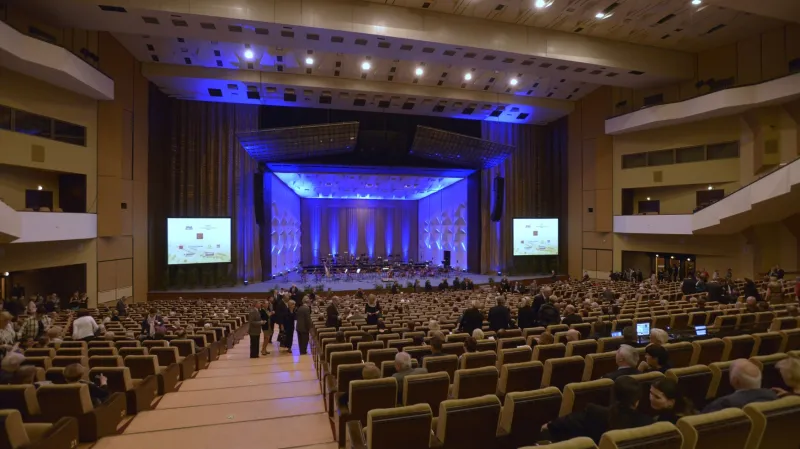 Sál uvnitř Kongresového centra