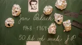 Žáci ZŠ Palachova v Ústí nad Labem si 16. ledna 2019 připomněli 50. výročí upálení Jana Palacha.